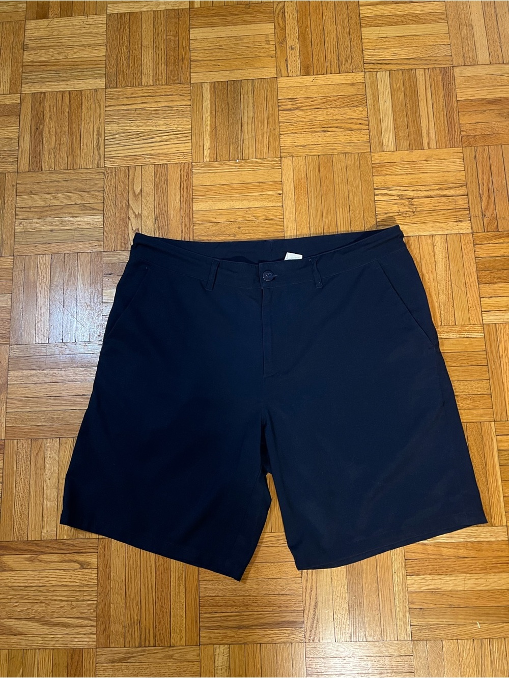 Perfect Summer Staple The Normal Brand Navy Flat-Front Men's Shorts size 34